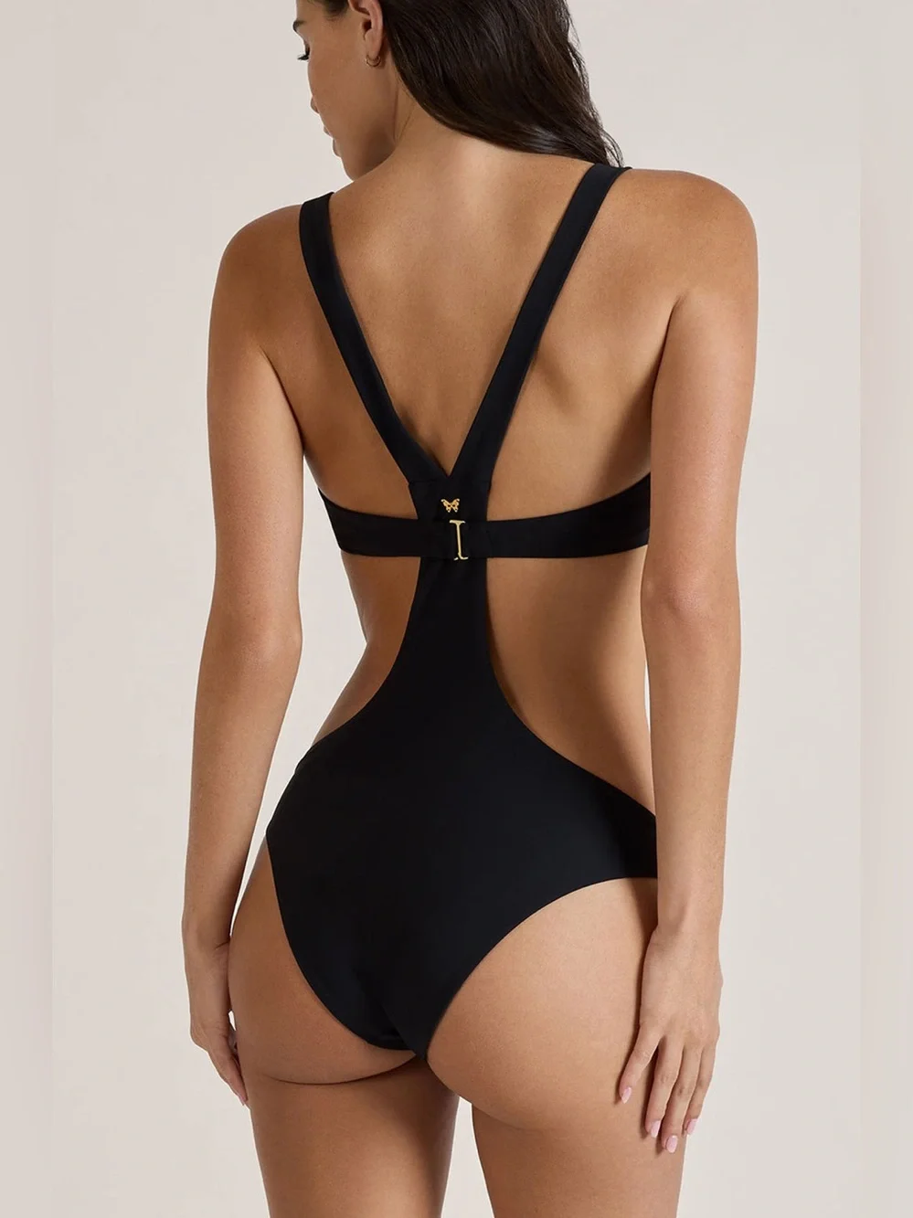 KIKI DE MONTPARNASSE La Sirene Suspender One Piece Swimsuit Size Medium NWT